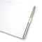 White & Silver Guest Book & Pen Set by Celebrate It™